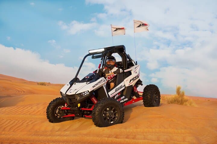 Drive Solo on a Polaris RZR RS1: Dubai Dune Buggy Adventure photo 2