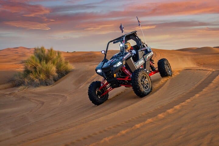 Drive Solo on a Polaris RZR RS1: Dubai Dune Buggy Adventure photo 3