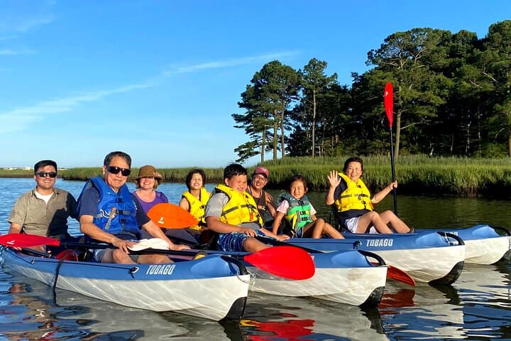Sunset Kayak Excursion on Rehoboth Bay: Beginner-Friendly Guided Paddle