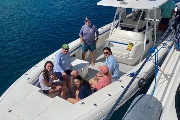 Full-Day Snorkeling and Beach Hopping Aboard 37' Intrepid in St. Thomas & St. John photo 3