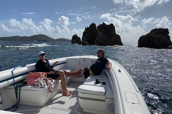 Full-Day Snorkeling and Beach Hopping Aboard 37' Intrepid in St. Thomas & St. John photo 4