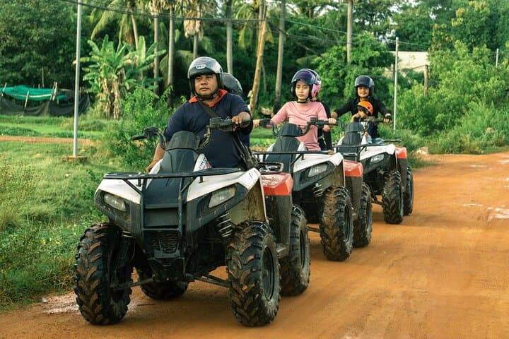 Siem Reap Quad Bike Countryside Sunset ATV Ride photo 2