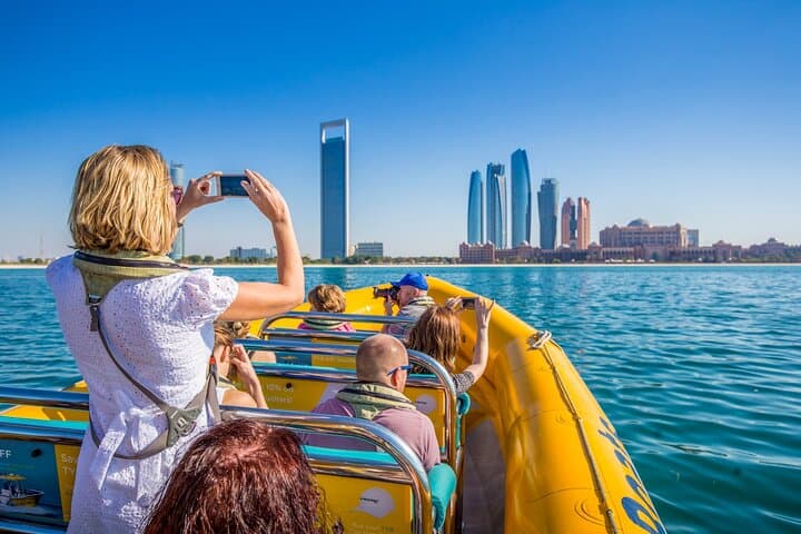 Abu Dhabi Sightseeing Boat Tour: Corniche, Etihad Towers & Yas Island Cruise photo 3