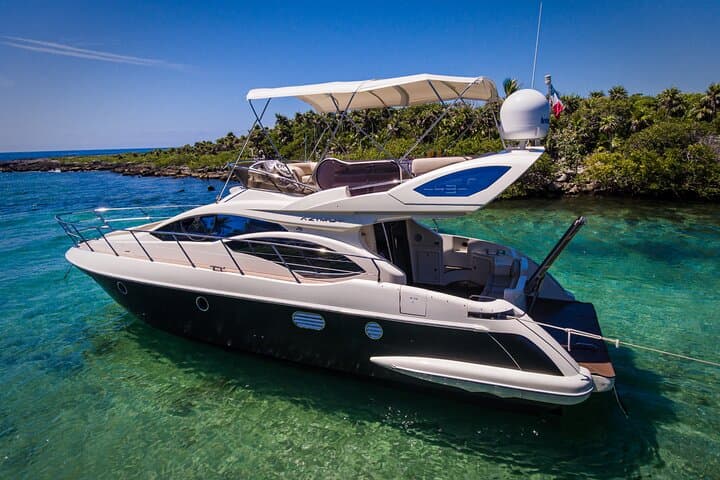 Tulum Luxury Escape: 4-Hour Private Yacht on a 43' Azimut photo 5