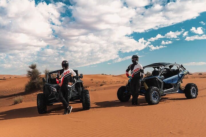 Dubai Dune Buggy Dinner: 1-Seater Polaris RZR RS1 Desert Adventure photo 3