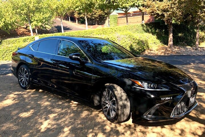 Private Black Sedan Winery Tour in Napa Valley: Chauffeured Vineyard Transportation