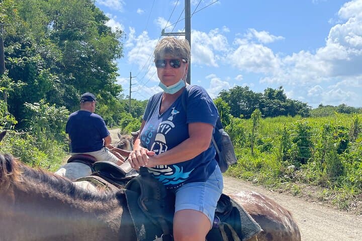 Beach Horseback Ride from Amber Cove: Private Taino Bay Trail photo 4