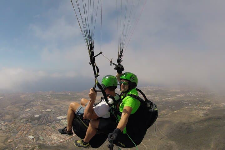 Tenerife Standard Paragliding Flight Over Costa Adeje — 15-Min Tandem Experience photo 5