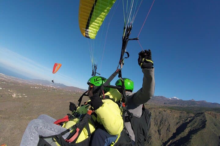 Tenerife Standard Paragliding Flight Over Costa Adeje — 15-Min Tandem Experience photo 6