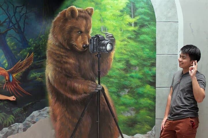 Explore Dubai’s 3D World Selfie Museum: Interactive Trick-Art Experience with Private Transfer photo 3