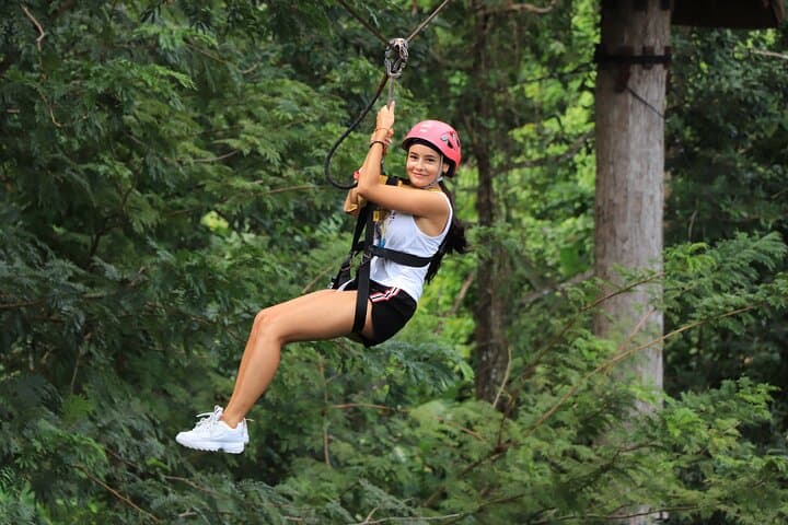 Hanuman World Phuket Zipline — World B+ 18-Platform Jungle Roller, Sky Walk & Set Menu
