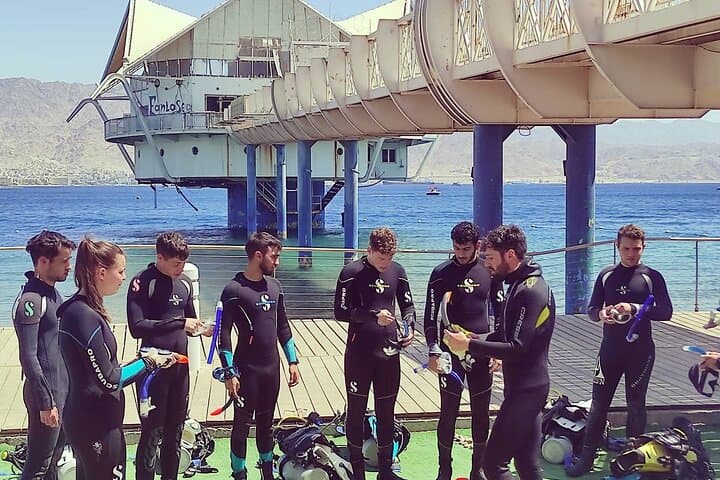 PADI Open Water Diver Course in Eilat — 5-Day Red Sea Certification