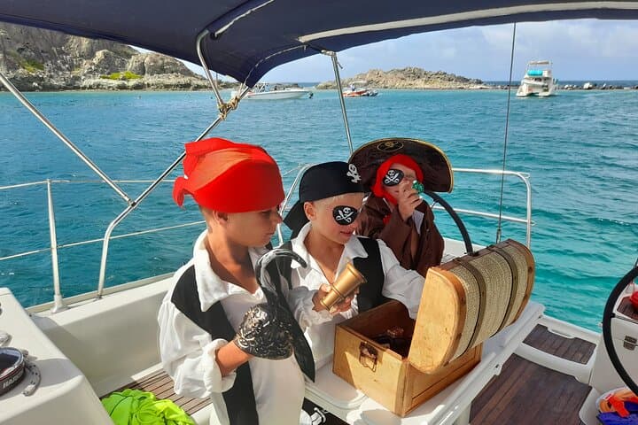 Sailing Like Pirates: Half-Day Snorkel & Sunset Cruise in St. Martin photo 5