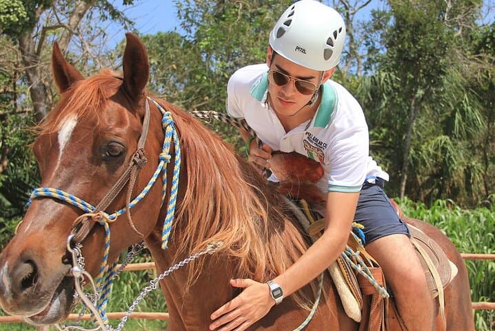 Tulum Jungle Combo: ATV, Zipline, Horseback & Cenote Adventure photo 4