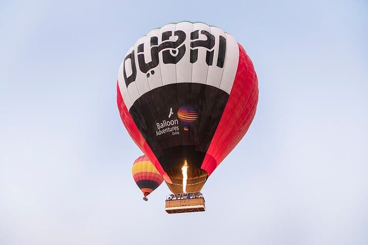 Sunrise Hot Air Balloon Over Dubai Desert — Falcon Show & Arabian Breakfast photo 6