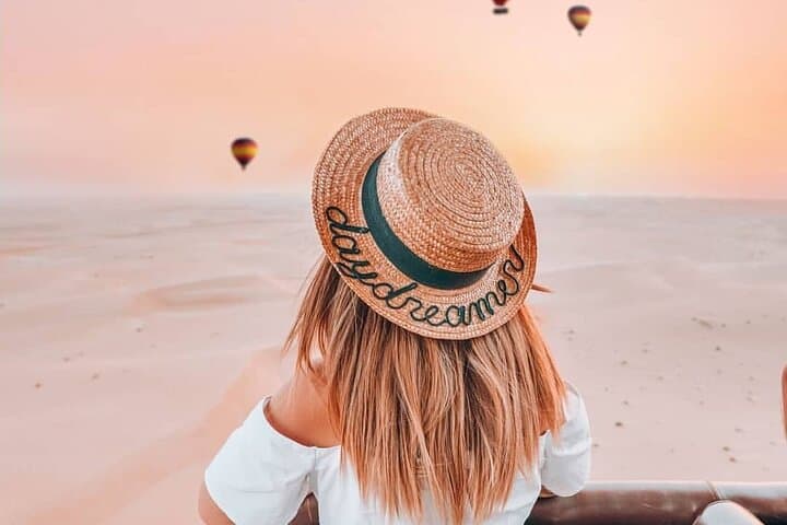 Dubai Desert Hot Air Balloon Ride Over Conservation Reserve at Sunrise photo 4