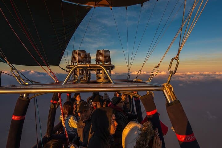 Sunrise Hot Air Balloon Over Dubai Desert — Falcon Show & Arabian Breakfast photo 2