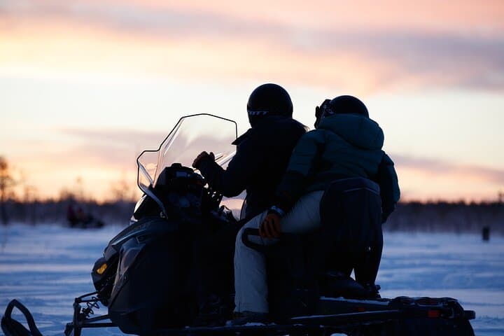 Snowmobiling Adventure in Levi: Explore Arctic Forests on a Guided Safari photo 2