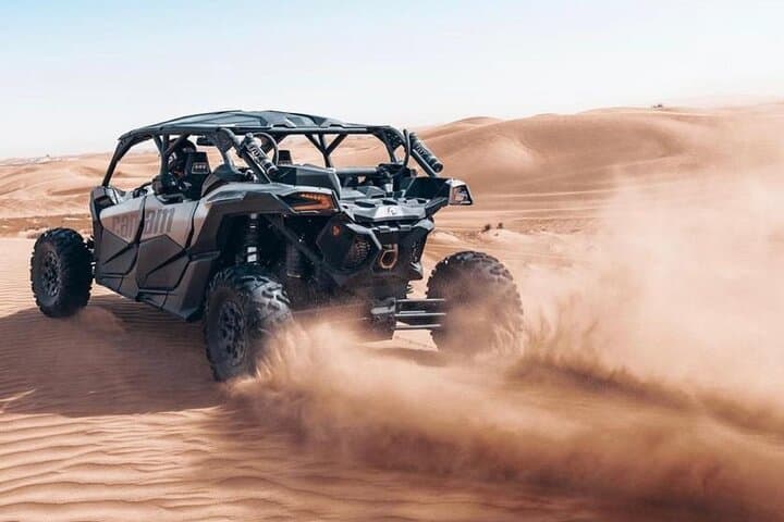 Dubai Desert UTV Adventure with Camel Ride — Self-Drive Can-Am Dune Safari