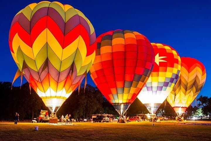 Sunrise Hot Air Balloon Over Dubai Desert — Falcon Show & Arabian Breakfast photo 5