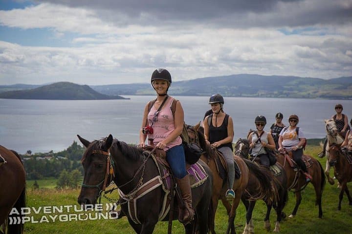 Guided Horse Trekking on Mount Ngongotaha — Rotorua Countryside Ride photo 2