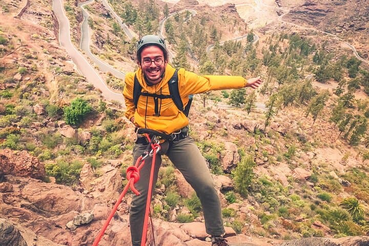 Dry Canyoning in Barranco de Las Vacas — Half-Day Adventure, Gran Canaria