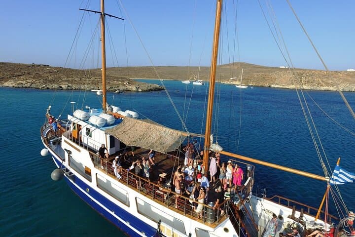 Mykonos to Delos & Rhenia: Shared Cruise to Ancient Ruins and Hidden Beaches photo 6