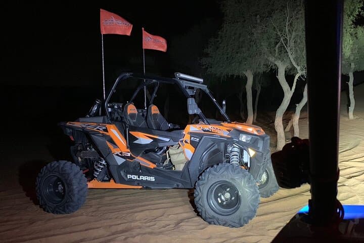 Moonlit Dune Run: 4-Seater Night Raid Buggy Tours in Dubai photo 2