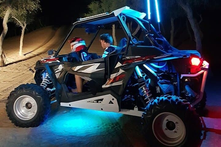 Moonlit Dune Run: 4-Seater Night Raid Buggy Tours in Dubai photo 4