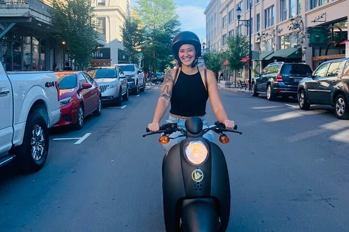 Half-Day Asheville Moped Tour: Street Art, Architecture, and River Views
