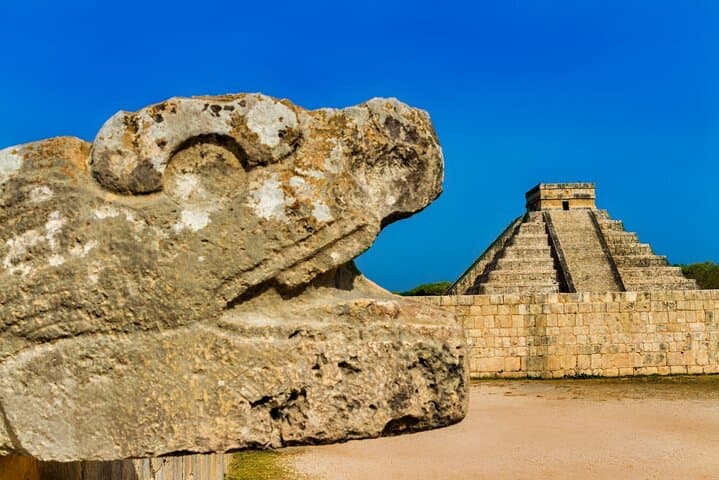 Chichén Itzá, Cenote Swim & Valladolid: Day Trip from Cancún with Lunch photo 2