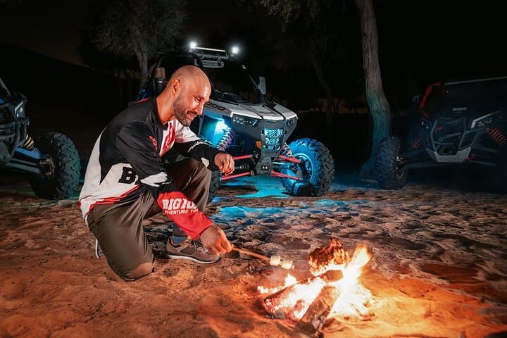 Sunset Dune Buggy and Bedouin Camp Dinner in Dubai Desert