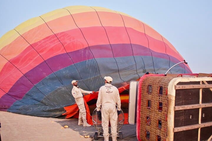 Dubai Hot Air Balloon Sunrise Ride Over the Desert