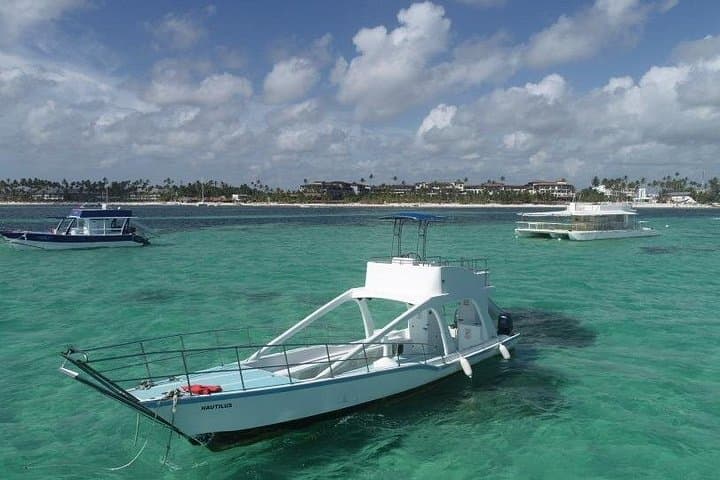 Punta Cana Glass-Bottom Catamaran Cruise: Snorkel, Slide & Natural Ocean Pool photo 4
