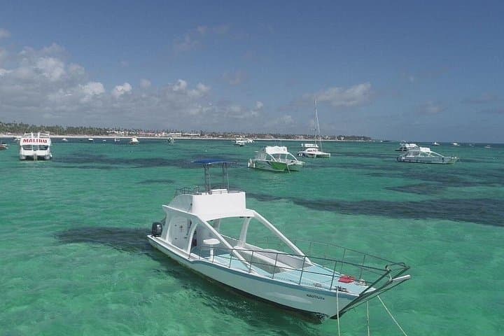 Punta Cana Glass-Bottom Catamaran Cruise: Snorkel, Slide & Natural Ocean Pool photo 2
