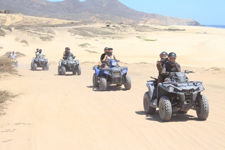Migrino Desert to Beach ATV Tour in Los Cabos with Tequila Tasting