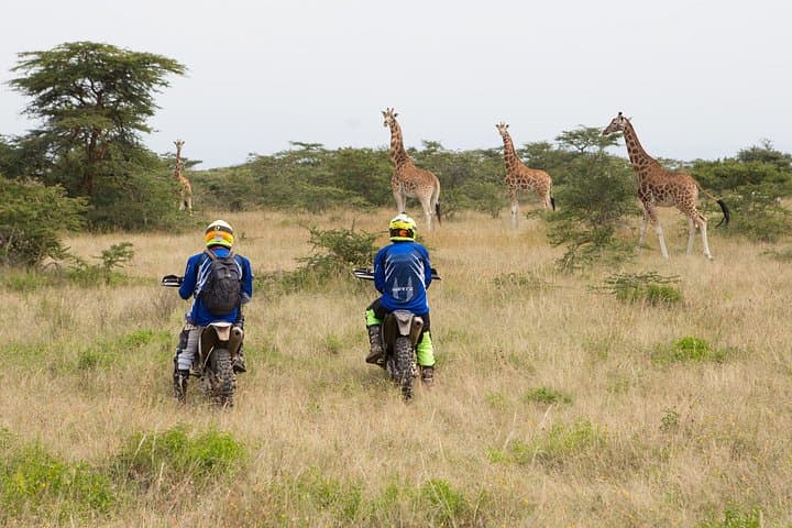 Off-Road Motorbike Safari in Soysambu Conservancy: 4-Day Wildlife & Enduro Adventure