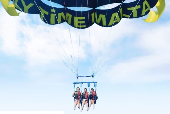 Parasailing in Malta: 550-Foot Flights with Free Photos