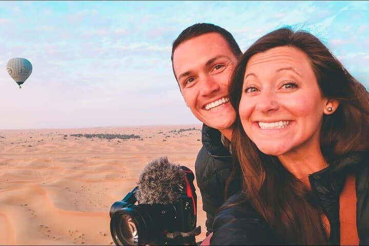 Dubai Desert Hot Air Balloon Ride with Falcon Show and Camel Encounter photo 2