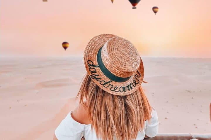 Dubai Desert Hot Air Balloon Ride with Falcon Show and Camel Encounter photo 6