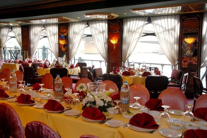 Luxury Nile Maxim Dinner Cruise in Cairo — Dinner, Belly Dance & Tanoura Show photo 6