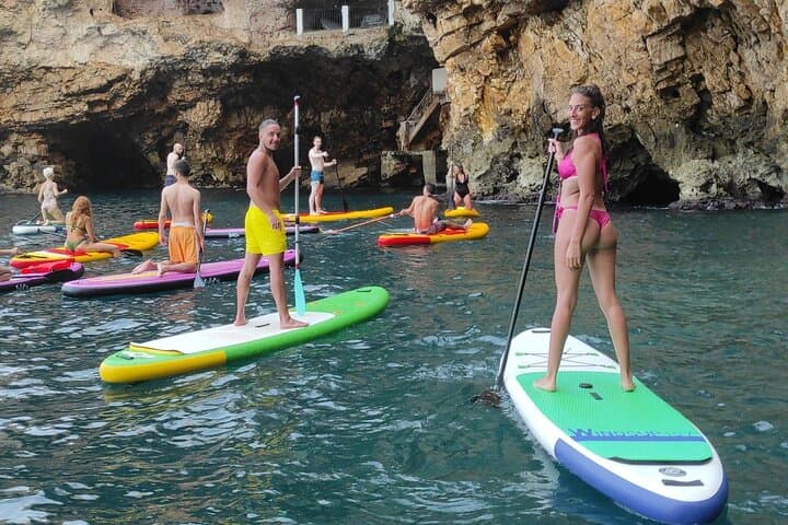 SUP Tour in Polignano a Mare: Paddle Through Dramatic Sea Caves