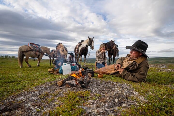 Arctic Horseback Riding Near Alta — Flatmoen Farm Winter Forest Rides photo 6