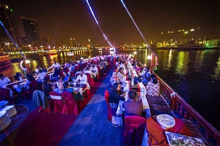Dubai Creek 2-Hour Romantic Dhow Dinner Cruise Under the Stars photo 5