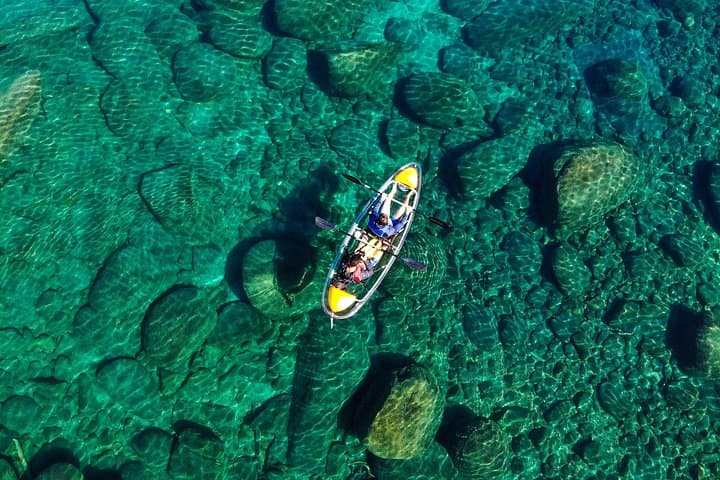Clear Kayak Tour from Sand Harbor to Bonsai Rock — Lake Tahoe Transparent Kayaks photo 4