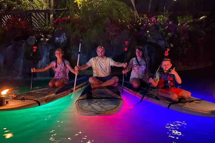 Moonlit Lagoon Paddle: Lunar Legends Night Paddle at Polynesian Cultural Center