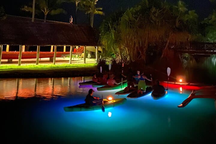 Moonlit Lagoon Paddle: Lunar Legends Night Paddle at Polynesian Cultural Center photo 5