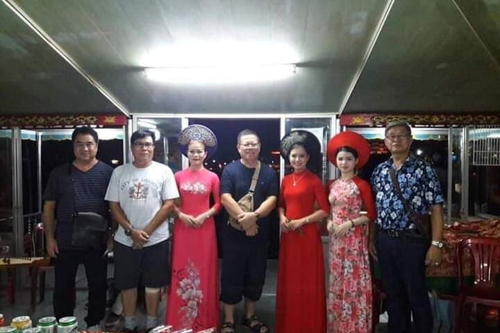 Hue by Night: Romantic Dragon Boat Dinner and Lantern Cruise on the Perfume River photo 6