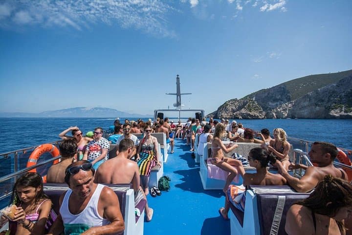 Half-Day Zakynthos Shipwreck & Blue Caves Cruise — Swim at Navagio & Sigia Beach photo 1