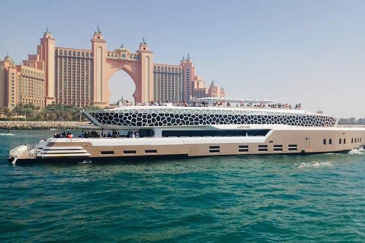 Dubai Marina Luxury Dinner Cruise: 2.5-Hour Mega-Yacht Buffet & Live Shows